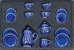 (image for) Dishware Set 17pc - Cobalt Blue