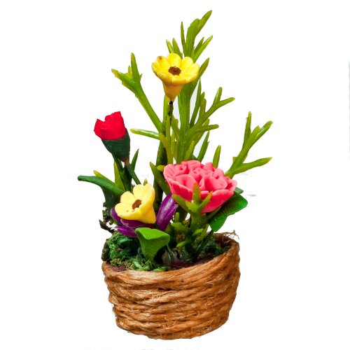 (image for) Mixed Floral Arrangement in a Basket