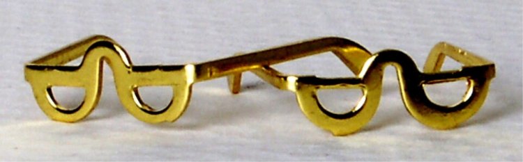 (image for) Gold Eyeglasses 2pc