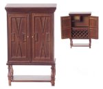 (image for) Chateauroux Bar Cabinet w/ Drawers - Walnut