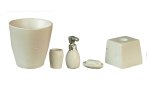 (image for) Bathroom Accessory Set - 5pc - White