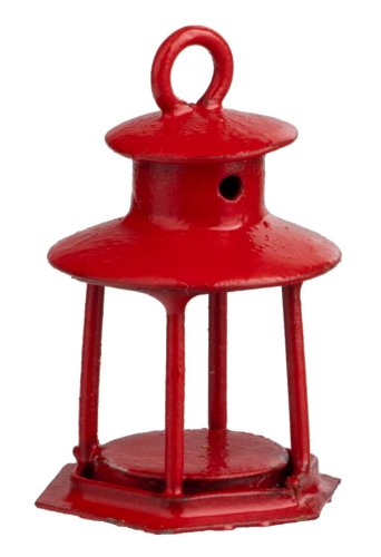 (image for) Old Fashioned Lantern - Red - Non-Electric