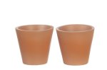 (image for) Medium Resin Flower Pots 2pc