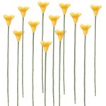 (image for) Yellow Wildflower Stems 12pc