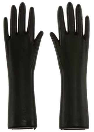 (image for) Black Rubber Gloves