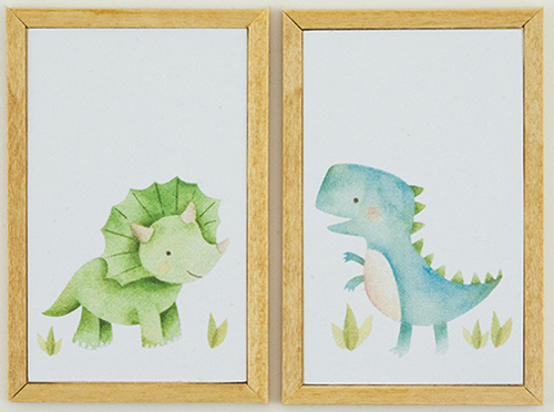 (image for) Dinosaur Picture Set 2pc