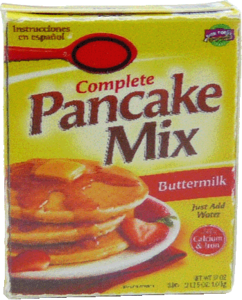 (image for) Pancake Mix Box