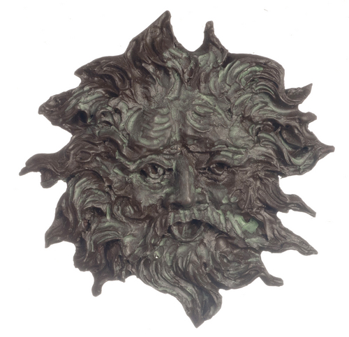 (image for) Sun Face Garden Decoration 2pc Black