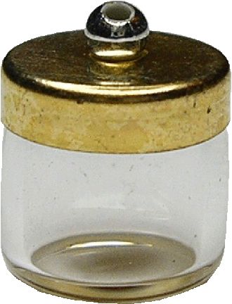 (image for) Short Glass Jar w/ Lid