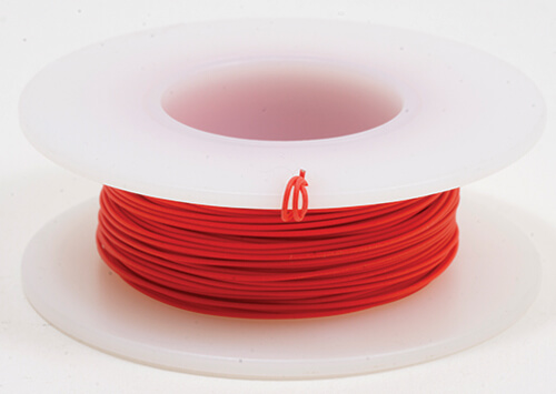 (image for) Kynar Red - 50 Feet - Hook Up Wire