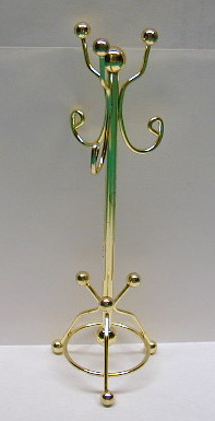 (image for) Brass Coat Rack