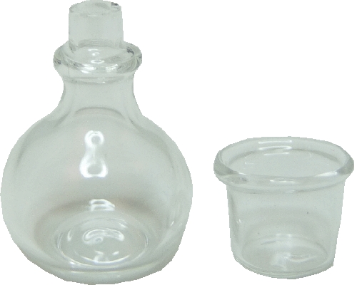 (image for) Glass Carafe and Cup