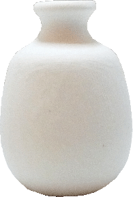 (image for) Unglazed White Vase