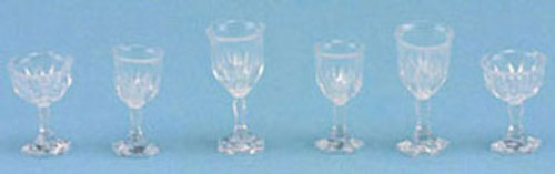 (image for) Clear-cut Stemware 6pcs