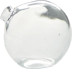 (image for) Glass Lab Apparatus Globe w/ Side Stand