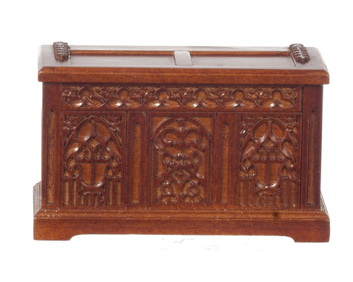 (image for) 15th Century Tudor Coffer Chest - Walnut