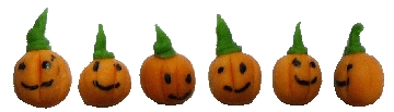 (image for) Tiny Jack-O-Lanterns 6pc