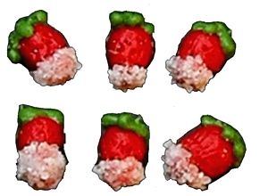 (image for) Sugar Frosted Strawberries 6pc