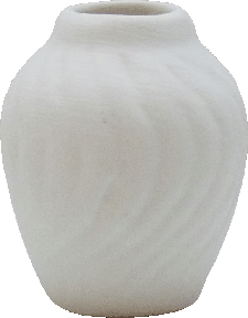 (image for) Unglazed White Vase