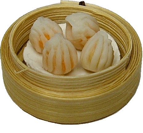 (image for) Shanghai Dumplings in Dim Sum Tray