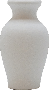 (image for) Unglazed White Vase