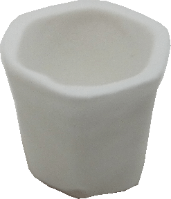 (image for) Hexagonal Pot White