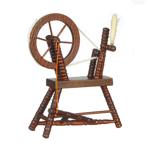 (image for) Walnut Spinning Wheel