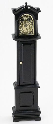 (image for) Non-Working Grandfather Clock - Black