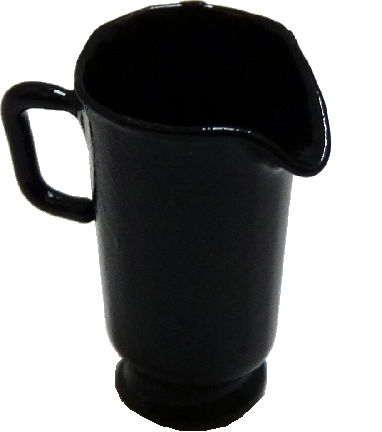 (image for) Glass Pitcher Black