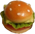 (image for) Hamburger w/ Sesame Seed Bun