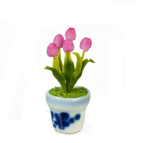 (image for) Pink Tulip in Pot