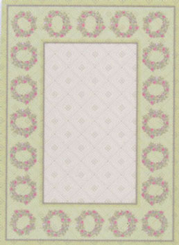 (image for) 1/2in Scale Cherry Blossom Rug 6pc