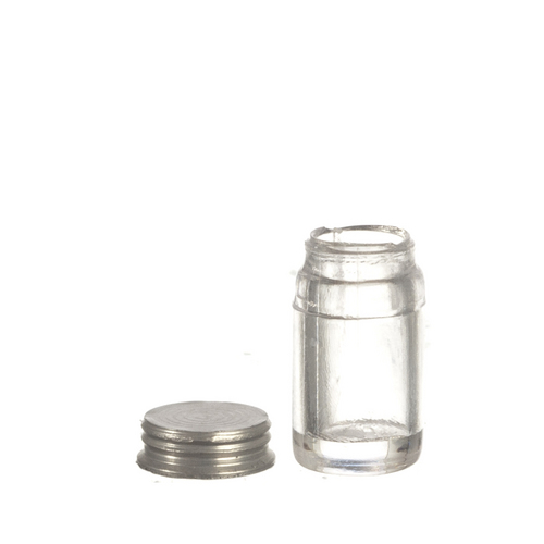 (image for) Canning Jars - Small - Clear - w/ Lid - Unlabeled 12pc