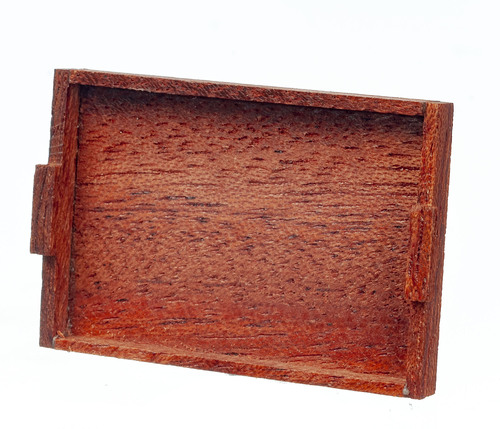 (image for) Wooden Tray Small Mahogany