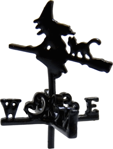 (image for) Bewitched Weathervane - Black