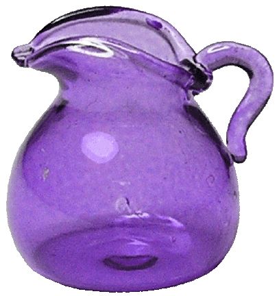 (image for) Purple Glass Pitcher