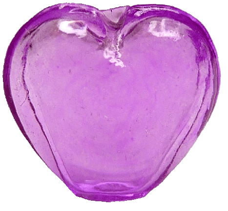 (image for) Lavender Heart Shaped Vase