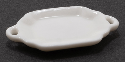 (image for) Serving Plate with Handles White