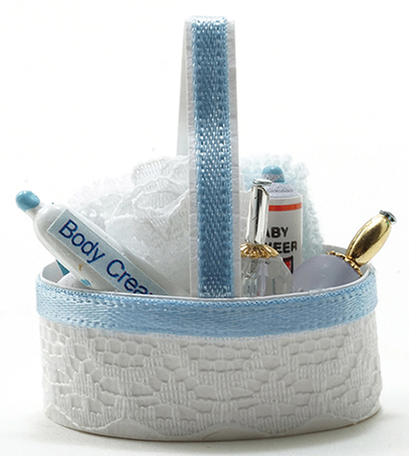 (image for) Bath Accessory Basket - Blue