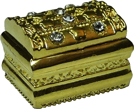 (image for) Gold Chest w/ Encrusted Gems