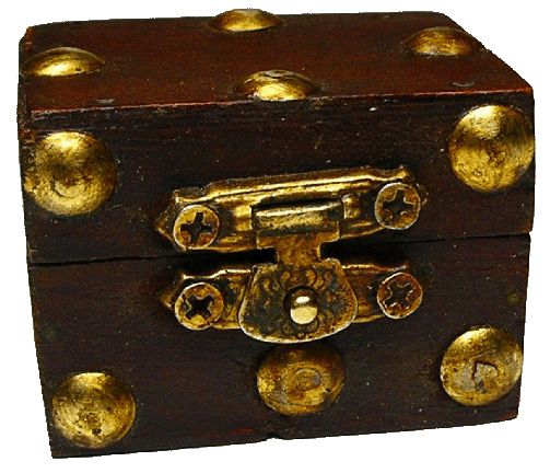 (image for) Antique Stud Clad Hope Chest