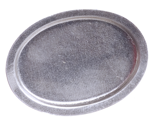 (image for) Oval Tray Platter - Silver