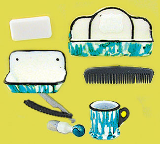 (image for) Shaving Set 6pc - Flow Blue