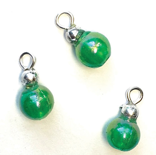 (image for) Ornament - Emerald - 3pc