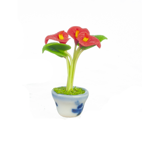 (image for) 1/2in Scale Calla Lily in Pot Pink