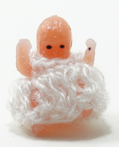 (image for) Plastic Baby Doll White