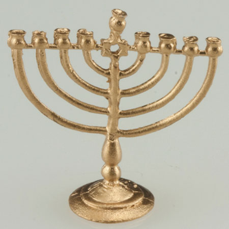 (image for) Menorah Small Gold