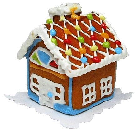 (image for) Gingerbread House Candy Roof