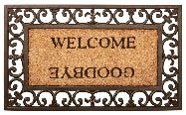 (image for) Welcome & Goodbye Mat