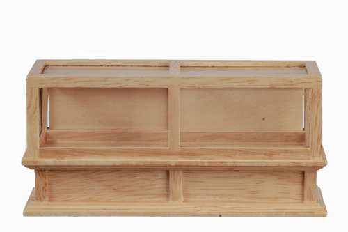 (image for) Store Display Case Oak